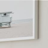 "Sunday Kind of Love" - Art Print in Coastal Neutrals by Shannon Howard - Frame Close-up