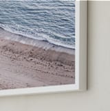 "Shell Beach no. 2" - Art Print in Sand by Krissy Bengtson - Frame Close-up