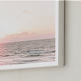 "Yucatan X" - Art Print in Salted Pink by Lindsay Ferraris Photography - Frame Close-up
