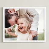"The Big Picture: Father's Day Framed Photo" - Framed Photo in White by Minted - Framed