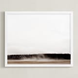 "Rise" - Art Print in Fog by Robin Ott - Framed