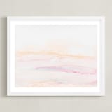 "Eventide" - Art Print in White by Itsy Belle Studio - Framed