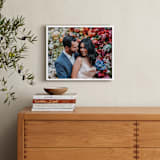 "The Big Picture: Valentine's Framed Photo" - Framed Photo in White by Minted - In a Room