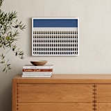"Do not stop the clock" - Art Print in Beige by Massimiliano Massimo Borelli - In a Room