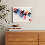 "Bloom Mixer" - Art Print in Sapphire Blue by Three Kisses Studio - In a Room