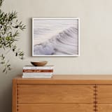 "Cayucos Soft Waves " - Art Print in Original Silver by Lisa Sundin - In a Room