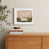 "Make Much Magic" - Art Print in Peach by Angel Walker - In a Room