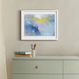 "Blissful Escape No. 2" - Art Print in Sky by Julia Contacessi - In a Room