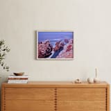 "Ocean meets the land" - Art Print in Ocean blue by NSMARK - In a Room