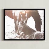 "At Dawn" - Art Print in Sunrise by Robin Ott - Framed