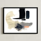 "Untitled 2" - Art Print in Black by Jaime Derringer - Framed