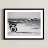 "Interval" - Art Print in black & white by Eliane Lamb - Framed