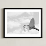 "Sky Hoop" - Art Print in Moon by Paola Benenati - Framed