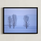 "Break Of Day" - Art Print in Morning's Light by Leslie Le Coq - Framed