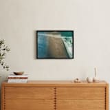 "Coastal Shadows" - Art Print in Summer Day by Von Sides - In a Room