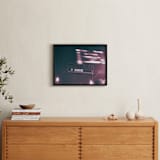 "Exit Only" - Art Print in Midnight by Adam Stanzak - In a Room