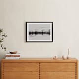 "Frisa" - Art Print in Fog by Maja Cunningham - In a Room