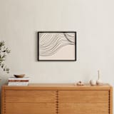 "Riders Curl 2" - Art Print in Ink by Jayne Alfieri - In a Room