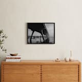"Life is Foggy" - Art Print in Foggy Black by Curtis Newkirk - In a Room