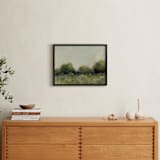"Margins" - Art Print in Grass by Katie Mulder - In a Room