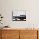 "the loch" - Art Print in Black and White by Kamala Nahas - In a Room