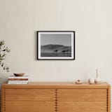 "wild wild west I" - Art Print in Western Grey by Sara Hicks Malone - In a Room