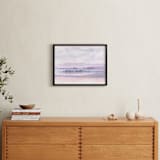"Peninsula" - Art Print in Dusty Lavender by Grace Kreinbrink - In a Room