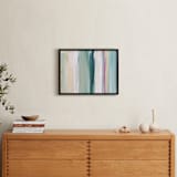 "Grace" - Art Print in Teal by Artsy Canvas Girl Designs - In a Room