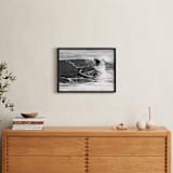 "No More Waiting" - Art Print in Black & White by Carole Crohan - CaroleeXpressions - In a Room