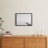 "Never-Ending Bridge" - Art Print in Grey Shades by Marker Girl - In a Room