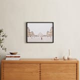 "Men in Red" - Art Print in Radiant Red by Kate Baird - In a Room