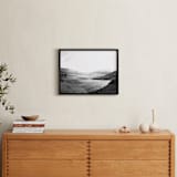 "Stormy Bay" - Art Print in Midnight by Bethan - In a Room