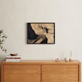 "Morning Dunes" - Art Print in Sand by Gabrial Reising - In a Room