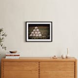 "For The Big Game 1" - Art Print in Field by Janet Cruz - In a Room