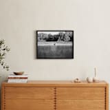 "Open Field" - Art Print in Black & White by Hannah Graham - In a Room