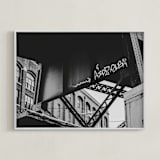 "Shockoe Crossing" - Art Print in Iron by Curtis Newkirk - Framed