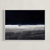"Into the Mystic" - Art Print in Tranquil Noir by Shannon Howard - Framed