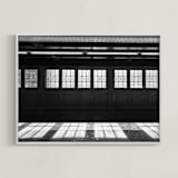 "Light at the end of tunnel #1" - Art Print in nor black by Van Tsao - Framed