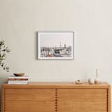 "French Dreams" - Art Print in Hazy Gray by Annie Montgomery - In a Room