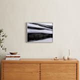 "Black Tie Silver" - Art Print in Silver Black by Teodora Guererra - In a Room