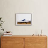 "Dressed in Blue" - Art Print in Blue by Tania Medeiros - In a Room
