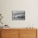 "form of ice #2 " - Art Print in sliver grey by Van Tsao - In a Room