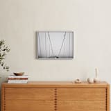 "through the fog" - Art Print in Carolina Steel by Oriana Koren - In a Room