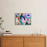 "Tangled" - Art Print in Pastel Pink by melanie mikecz - In a Room