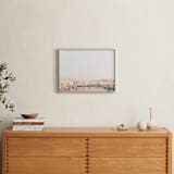 "Evening in Greece" - Art Print in Grecian Slate by Gabrial Reising - In a Room