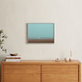 "Shrouded Trees" - Art Print in Dusty Cyan by Gabrial Reising - In a Room