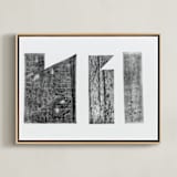 "When We Were Hidden II" - Art Print in Ink by Akweley Creative - Framed Canvas