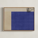 "Her I" - Art Print in Ginger by jinseikou - Framed Canvas
