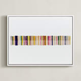 "Your Element" - Art Print in Rainbow by HAPI ART - Framed Canvas