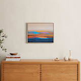 "The Venetian" - Art Print in Cornflower Blue by Mya Bessette - In a Room